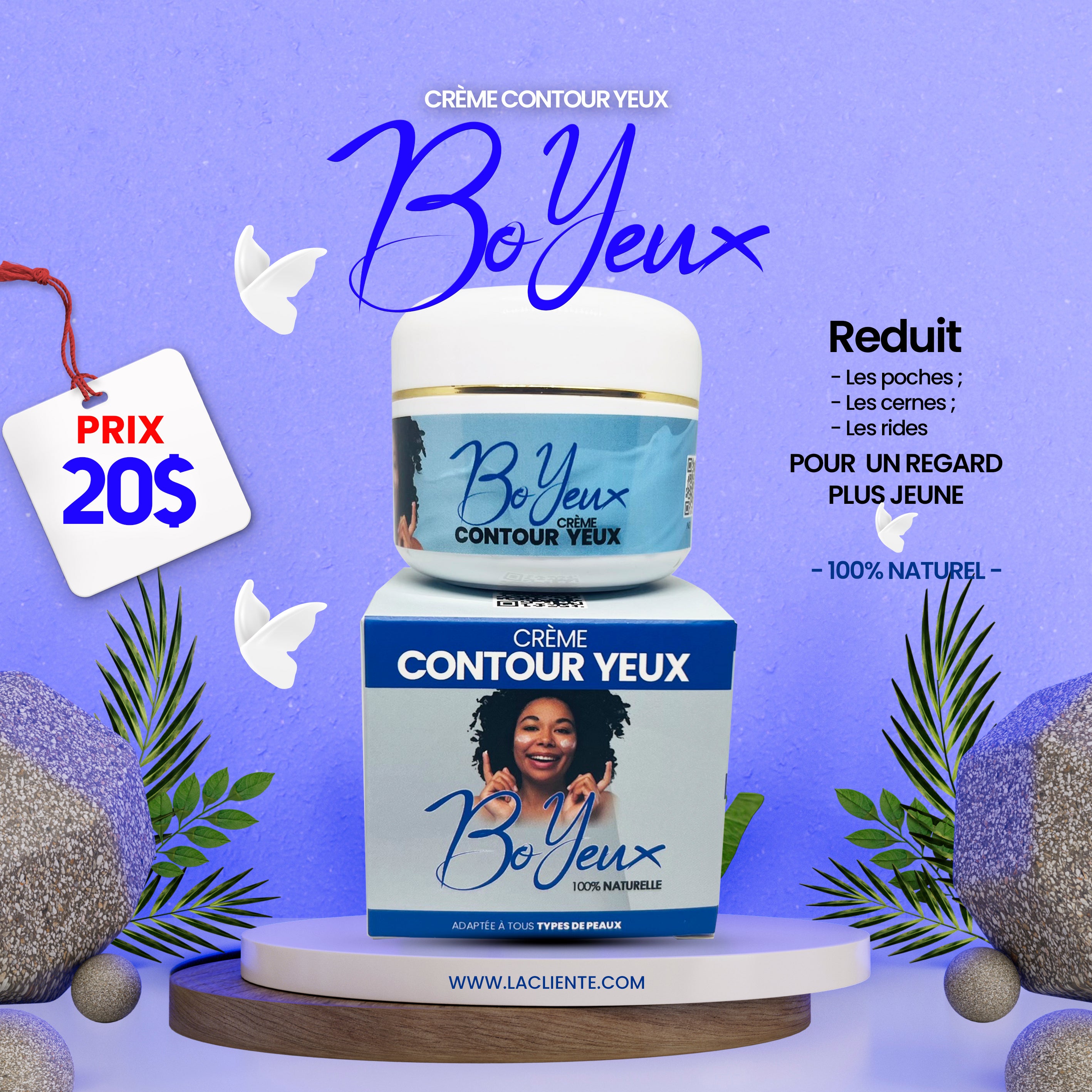 CRÈME CONTOUR DES YEUX "BOYEUX"